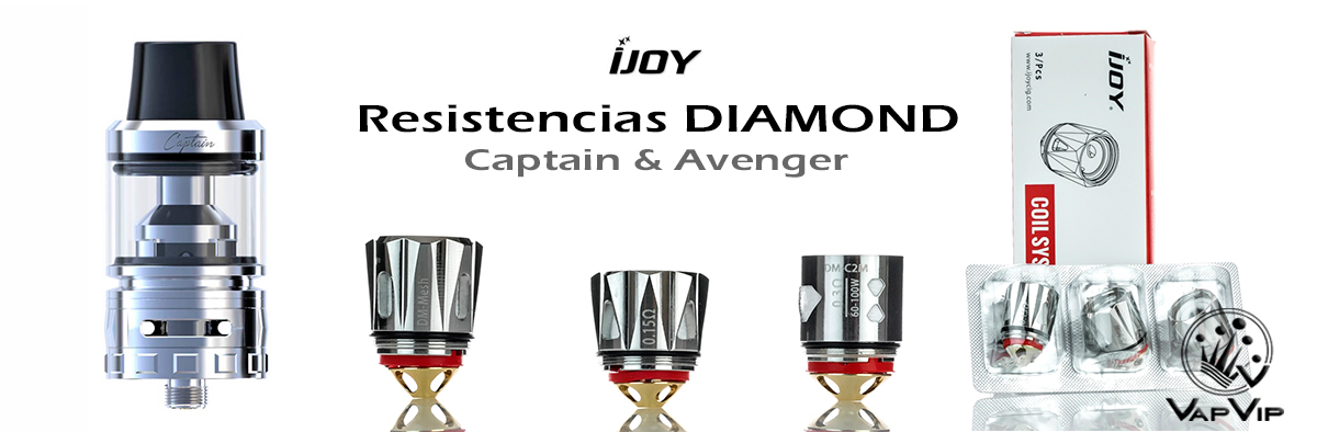 Resistencias DIAMOND para by iJoy comprar en España